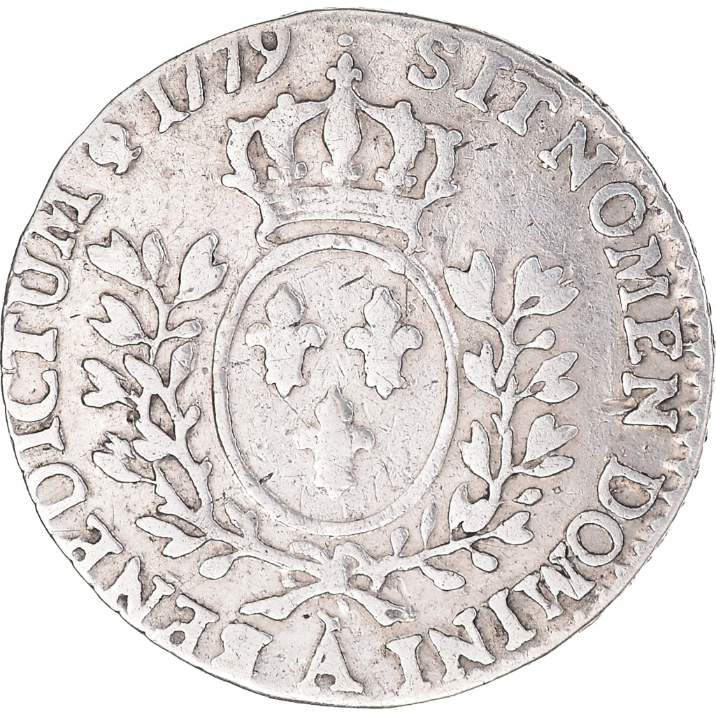 Moneta, Francia, Louis XV, 1/20 Écu à la vieille tête (6 sols), 6 Sols, 1/20