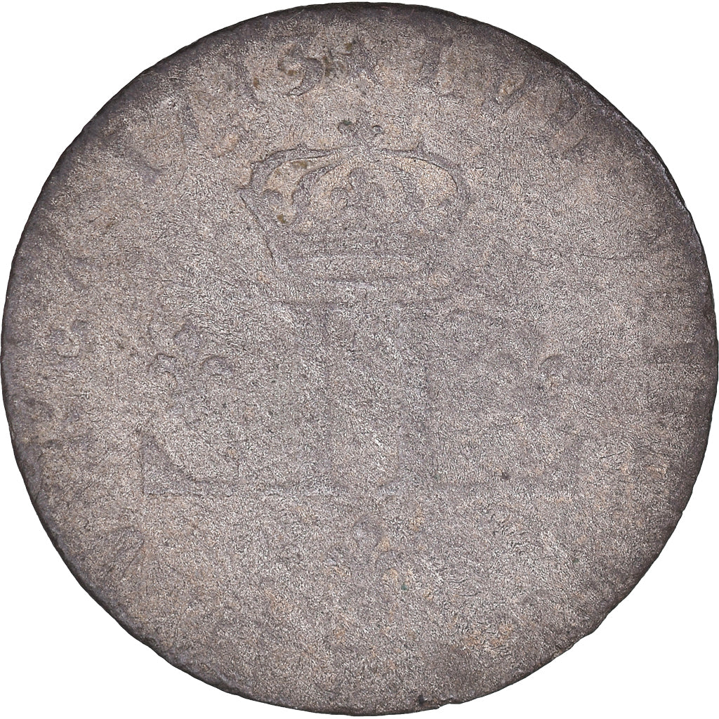 Coin, France, Louis XIV, XXX Deniers aux 2 L couronnés, 30 Deniers, 1713, Lyon