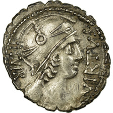 Moneta, Aquillia, Denarius, Rome, AU(50-53), Srebro, Babelon:2
