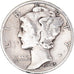Monnaie, États-Unis, Mercury Dime, Dime, 1945, U.S. Mint, Philadelphie, TB+