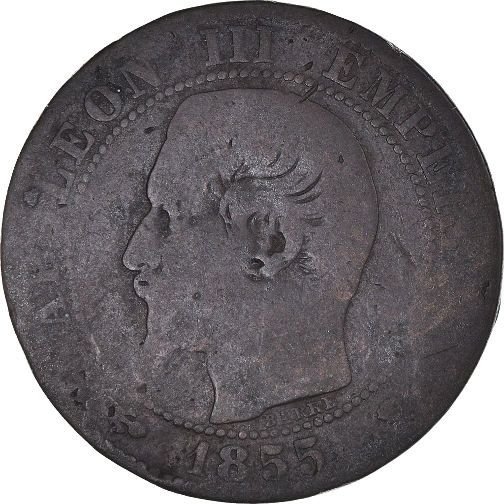 Coin, France, Napoleon III, Napoléon III, 5 Centimes, 1855, Lille, F(12-15)