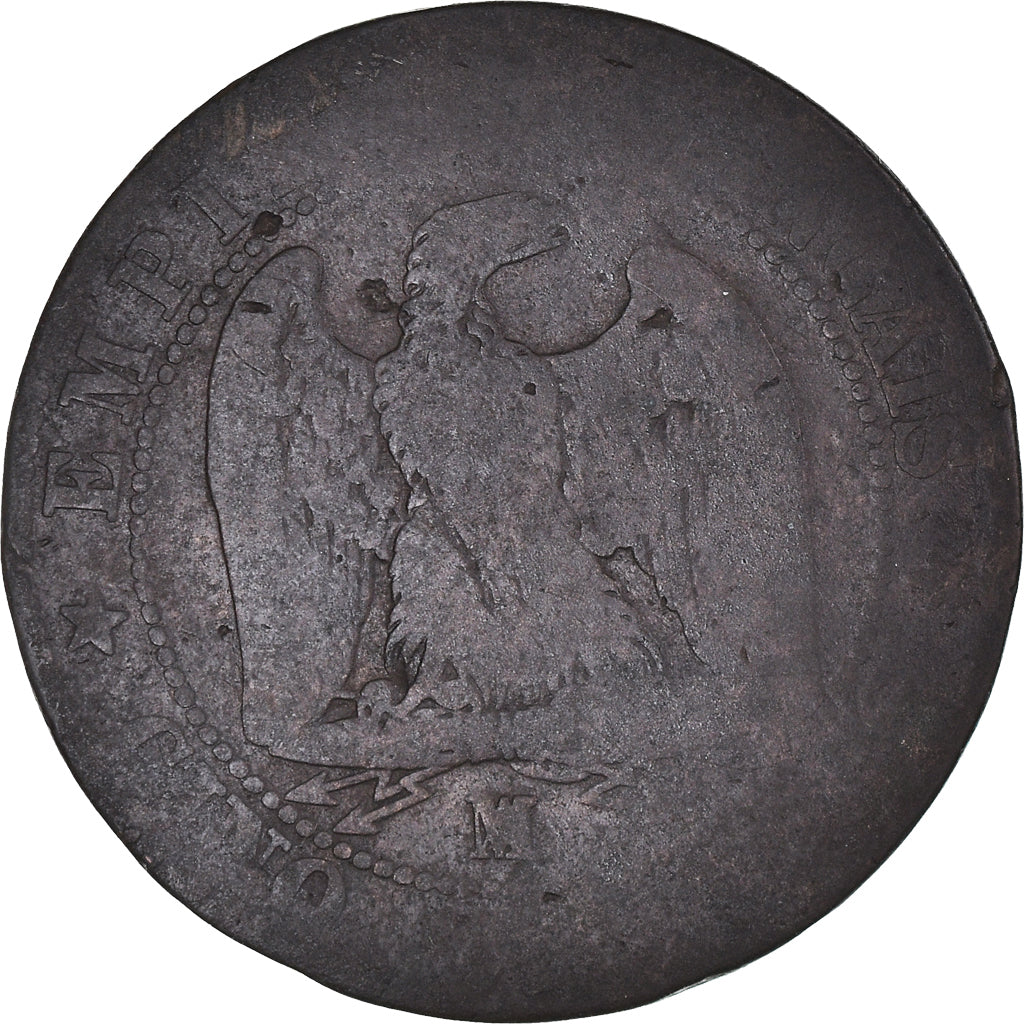 Coin, France, Napoleon III, Napoléon III, 5 Centimes, 1855, Lille, F(12-15)