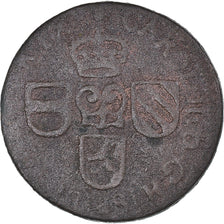 Coin, Spanish Netherlands, BRABANT, Liard, 12 Mites, 1691, Brabant, VF(30-35)