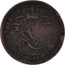 Coin, Belgium, Leopold I, 2 Centimes, 1835, Brussels, VF(20-25), Copper, KM:4.1