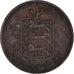 Coin, Guernsey, Double, 1830, Heaton, VF(30-35), Copper, KM:1