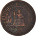 Coin, FRENCH INDO-CHINA, Cent, 1888, Paris, VF(30-35), Bronze, KM:1
