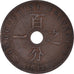 Munten, FRANS INDO-CHINA, Cent, 1912, Paris, FR+, Bronzen, KM:12.1