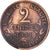 Moneda, Francia, Dupuis, 2 Centimes, 1911, Paris, MBC, Bronce, KM:841