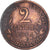 Moneda, Francia, Dupuis, 2 Centimes, 1914, Paris, MBC+, Bronce