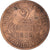 Moneda, Francia, Dupuis, 2 Centimes, 1919, Paris, MBC+, Bronce, KM:841
