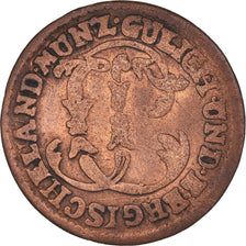 Coin, German States, JULICH-BERG, Karl Theodor, 1/4 Stüber, 1784, VF(30-35)
