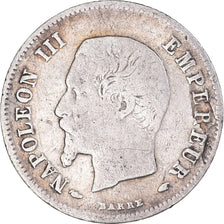 Moneda, Francia, Napoleon III, Napoléon III, 20 Centimes, 1854, Paris, BC+