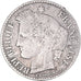Moeda, França, Cérès, 20 Centimes, 1851, Paris, VF(20-25), Prata, KM:758.1
