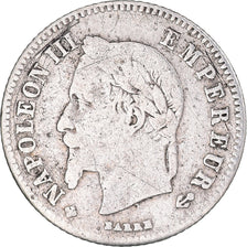 Moneta, Francia, Napoleon III, Napoléon III, 20 Centimes, 1864, Strasbourg, MB