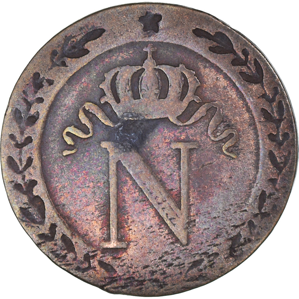 Coin, France, Napoléon I, 10 Centimes, 1809, Limoges, VF(20-25), Billon