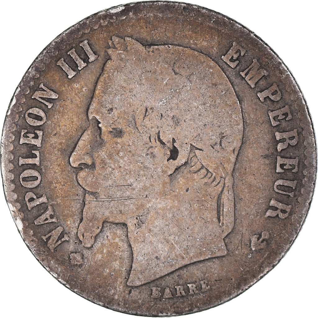 Coin, France, Napoleon III, Napoléon III, 50 Centimes, 1868, Strasbourg