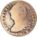 Moeda, França, 2 sols françois, 2 Sols, 1791 / AN 3, Lille, F(12-15), Bronze