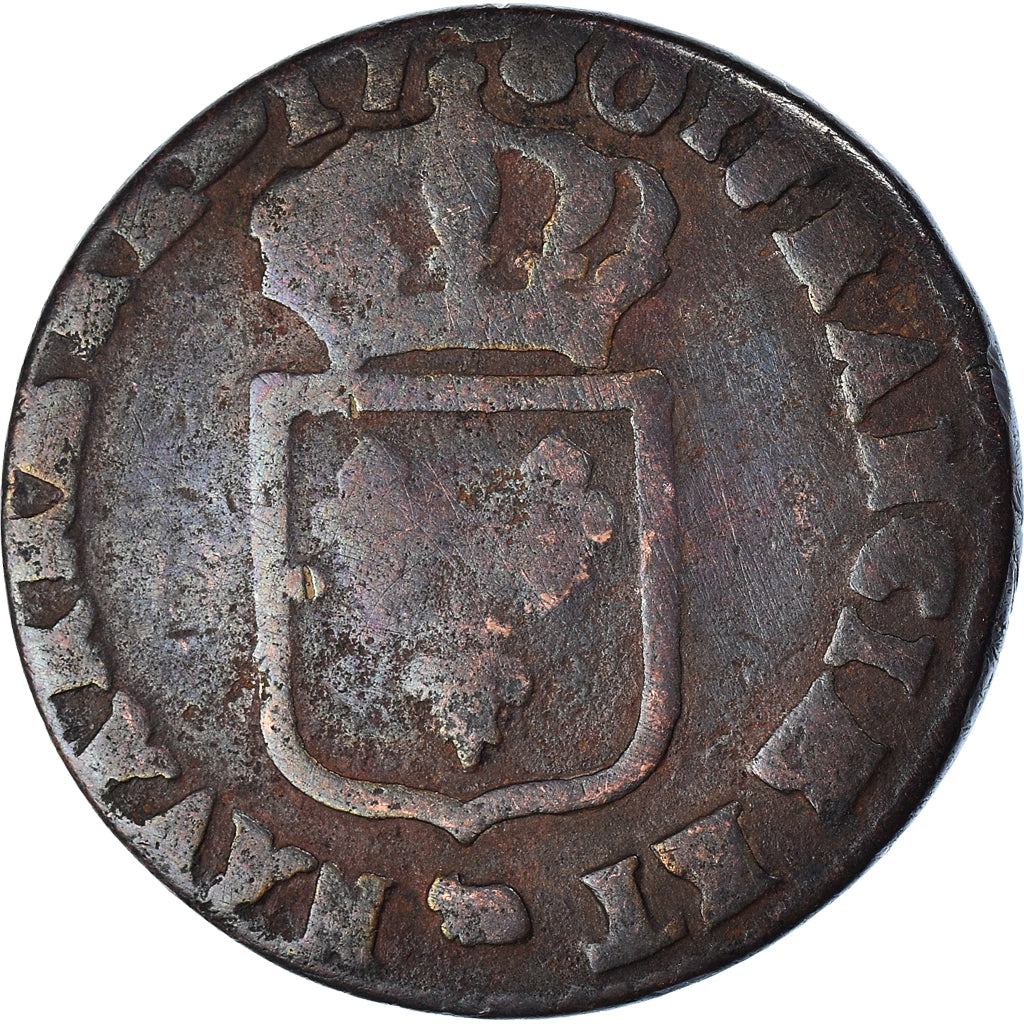 Munten, Frankrijk, Louis XVI, Sol de Béarn, Sol, 1780, Pau, FR, Koper, KM:579