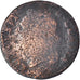 Moneta, Francja, 1/2 Sol, F(12-15), Miedź, Gadoury:349