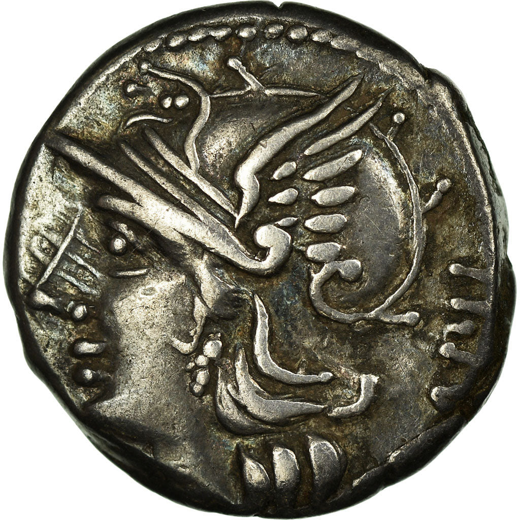 Moneda, Baebia, Denarius, MBC, Plata, Babelon:12