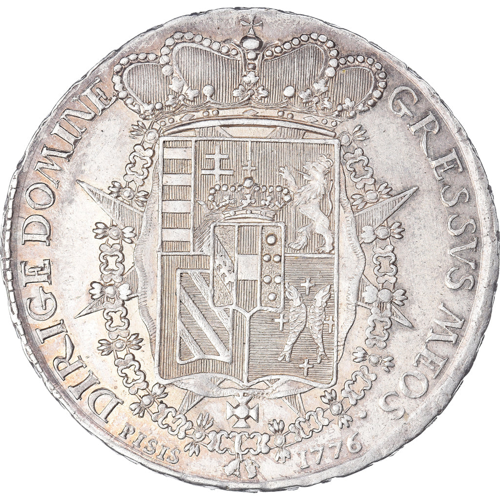 Moneta, STATI ITALIANI, TUSCANY, Pietro Leopoldo, Francescone, 10 Paoli, 1776