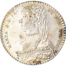 Francja, Token, Królewskie, Maison de la Reine, Marie Lesczinska, 1757