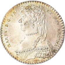 Francia, ficha, Royal, Maison de la Reine, Marie Lesczinska, 1757, BB+, Argento