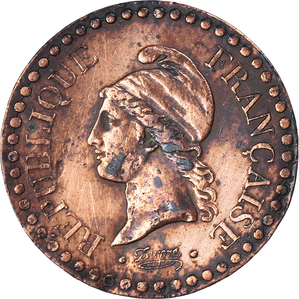 Coin, France, Dupré, Centime, 1848, Paris, VF(30-35), Bronze, KM:754
