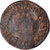 Moneda, Francia, Louis XIII, Double Tournois, 1615, Lyon, BC+, Cobre, CGKL:342