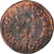 Moneda, Francia, Louis XIII, Double Tournois, 1615, Lyon, BC+, Cobre, CGKL:342