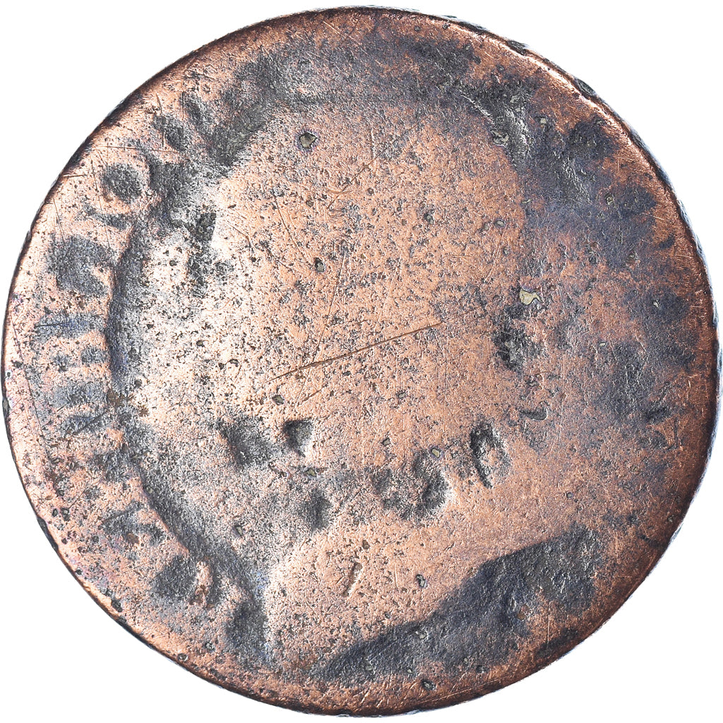 Moneta, Francja, Dupré, 5 Centimes, AN 9, Strasbourg, F(12-15), Brązowy