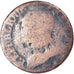 Moeda, França, Dupré, 5 Centimes, AN 9, Strasbourg, F(12-15), Bronze