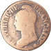 Munten, Frankrijk, Dupré, 5 Centimes, AN 7/5, Paris, FR, Bronzen, KM:640.1