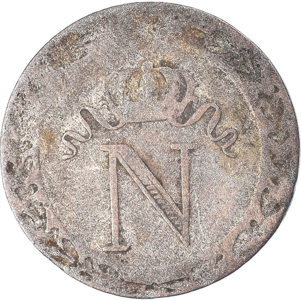 Coin, France, Napoléon I, 10 Centimes, 1808, Limoges, VF(20-25), Billon