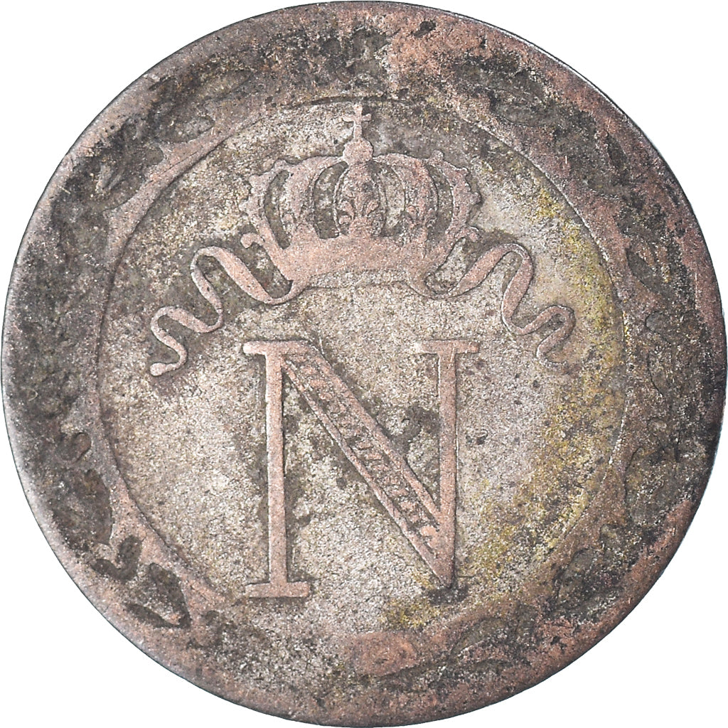 Monnaie, France, Napoléon I, 10 Centimes, 1808, Paris, TB, Billon, Gadoury:190