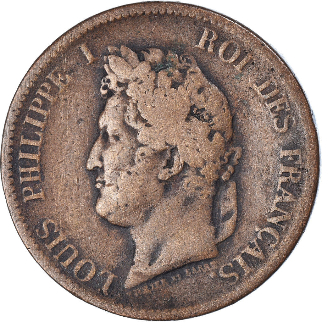 Münze, Französische Kolonien, Louis - Philippe, 5 Centimes, 1841, Paris, S+