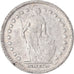 Coin, Switzerland, Franc, 1921, Bern, VF(30-35), Silver, KM:24