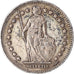 Munten, Zwitserland, Franc, 1944, Bern, FR+, Zilver, KM:24