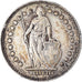 Munten, Zwitserland, Franc, 1945, Bern, FR+, Zilver, KM:24