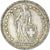 Moneda, Suiza, Franc, 1956, Bern, MBC, Plata, KM:24