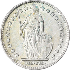 Coin, Switzerland, Franc, 1961, Bern, AU(50-53), Silver, KM:24