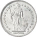 Moneda, Suiza, Franc, 1960, Bern, MBC+, Plata, KM:24