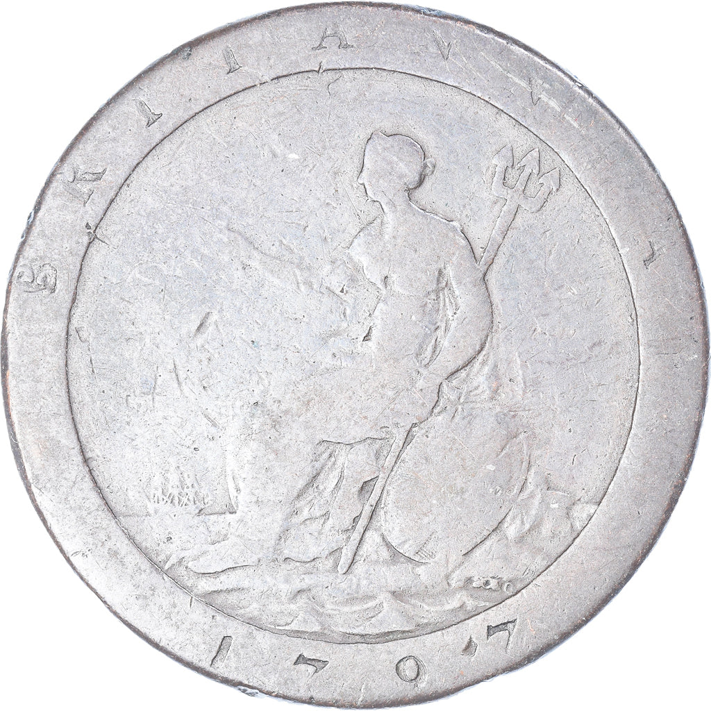 Coin, Great Britain, George III, Penny, 1797, Soho, F(12-15), Copper, KM:618