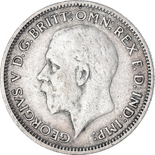 Coin, Great Britain, George V, 6 Pence, 1931, British Royal Mint, VF(30-35)