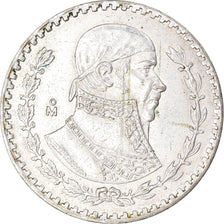 Moneda, México, Peso, 1962, Mexico City, MBC, Plata, KM:459