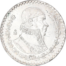 Coin, Mexico, Peso, 1963, Mexico City, EF(40-45), Silver, KM:459