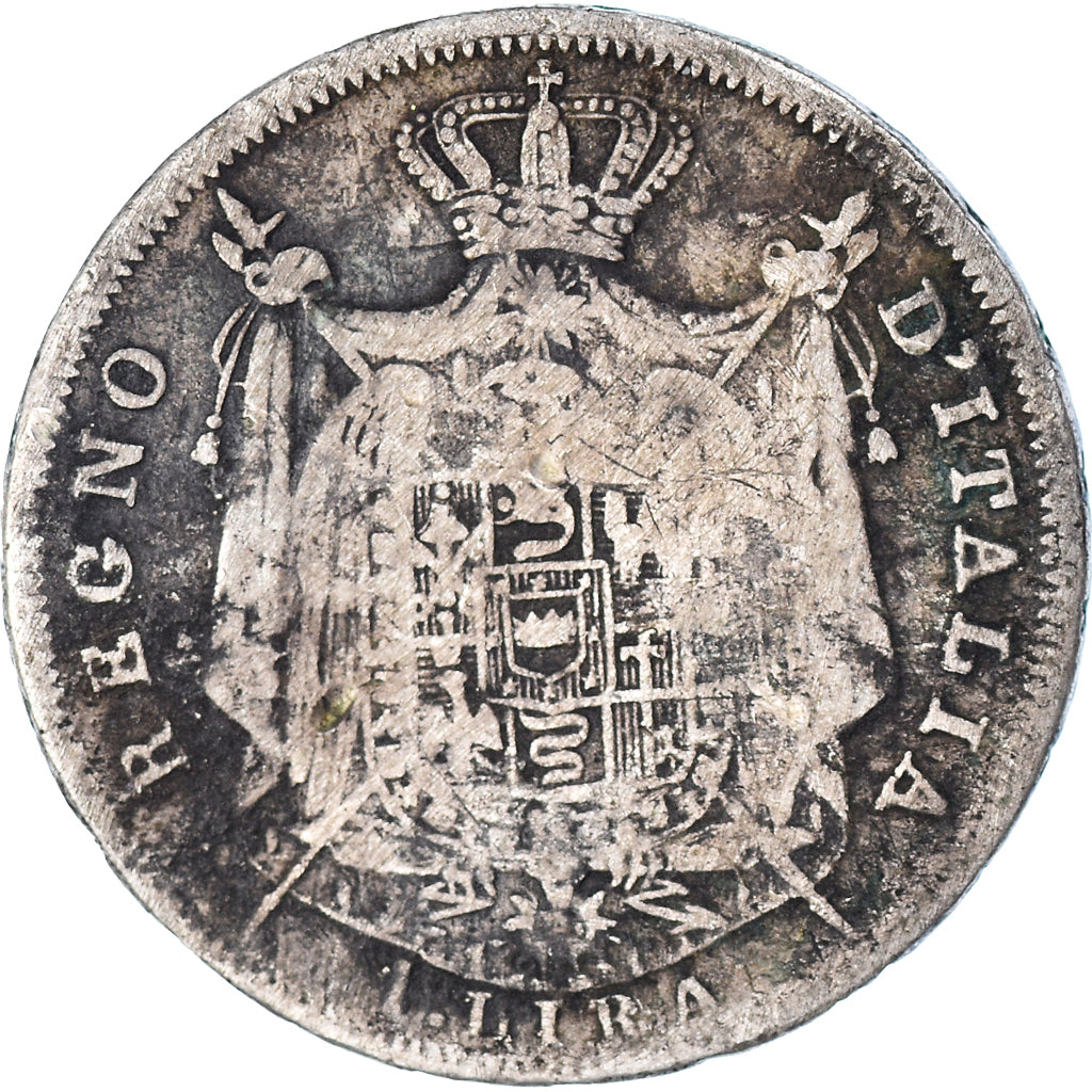 Münze, Italien Staaten, KINGDOM OF NAPOLEON, Napoleon I, Lira, 1811, Milan, S