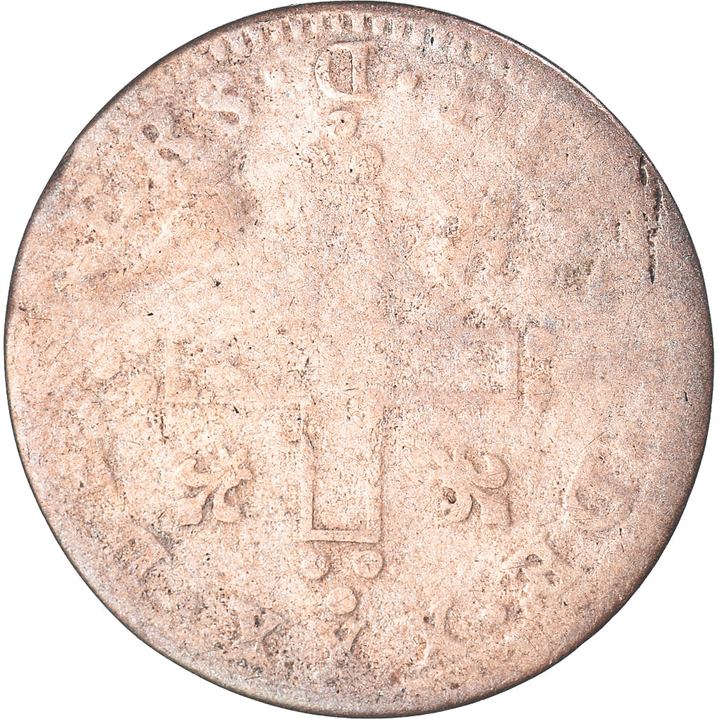 Monnaie, France, Louis XIV, XXX Deniers aux 2 L couronnés, 30 Deniers, 1711