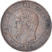 Moneda, Francia, Napoleon III, Napoléon III, 2 Centimes, 1853, Strasbourg, MBC