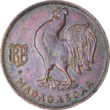 Coin, Madagascar, Franc, 1943, Pretoria, EF(40-45), Bronze, KM:2